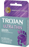 Trojan Ultra Thin (Gray) (20506845) 3 Pk / 6 Ct