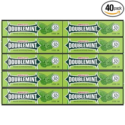 Wrigley $.50 40 Ct Doublemint