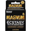 Trojan Magnum Ribbed (Black) (501056) 3 Pk / 6 Ct