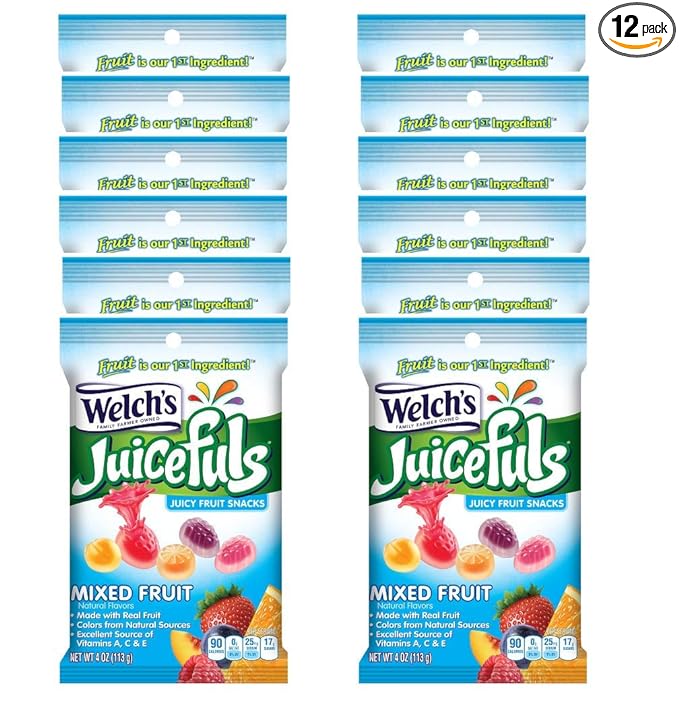 Welchs Juicefuls Mixed Fruits 4 Oz / 1 Ct