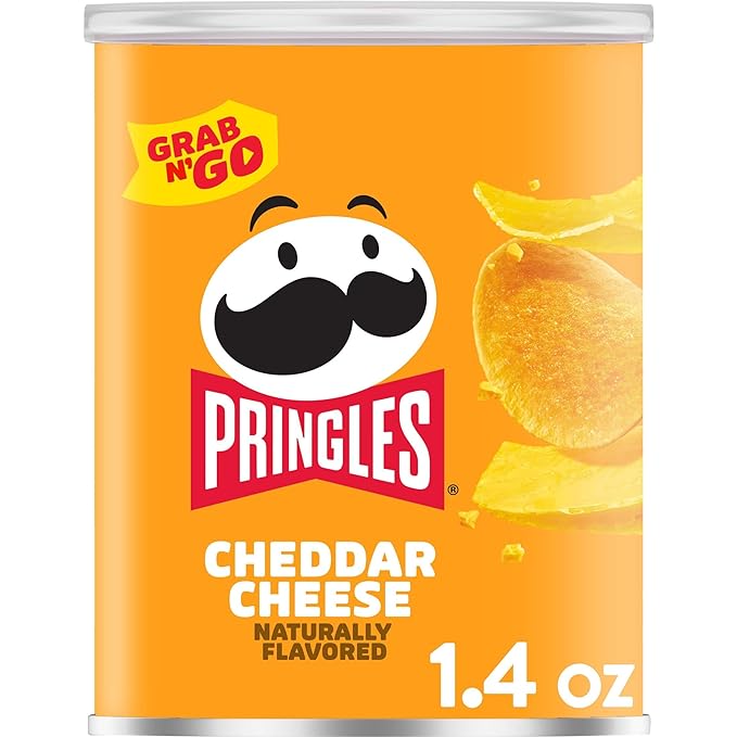 PRINGLES G N GO CHEDDER 1.41 OZ / 12 CT