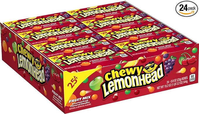 FERRARA FRUIT MIX LEMONHEAD 24 CT