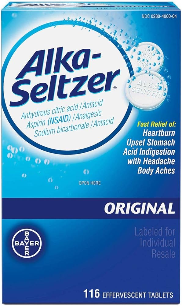 ALKA SELTZER ORIGINAL 2 PK / 50 CT