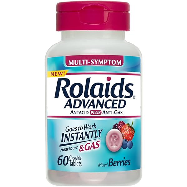 Rolaids Multi Symptom Mixed Berry 12 Ct