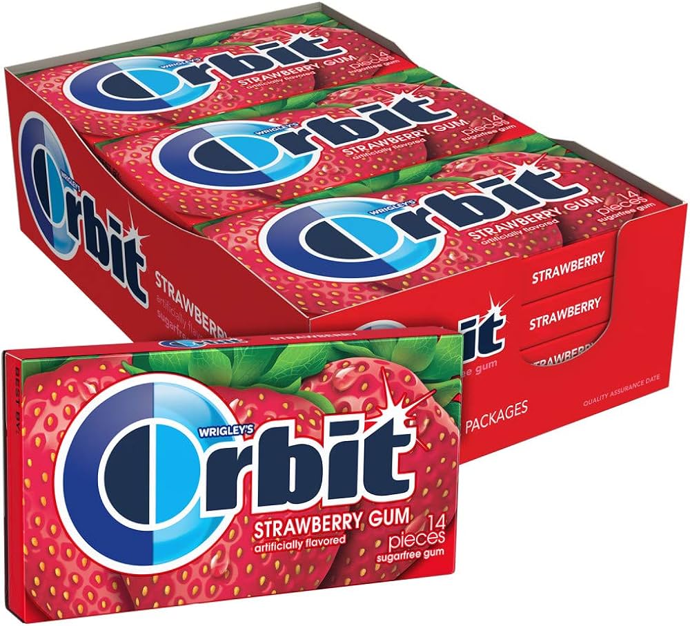 Orbit 14 Pk / 12 Ct Strawberry Remix