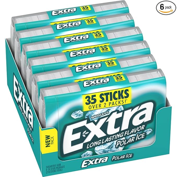 Extra 35 Sticks / 6 Ct Polar Ice