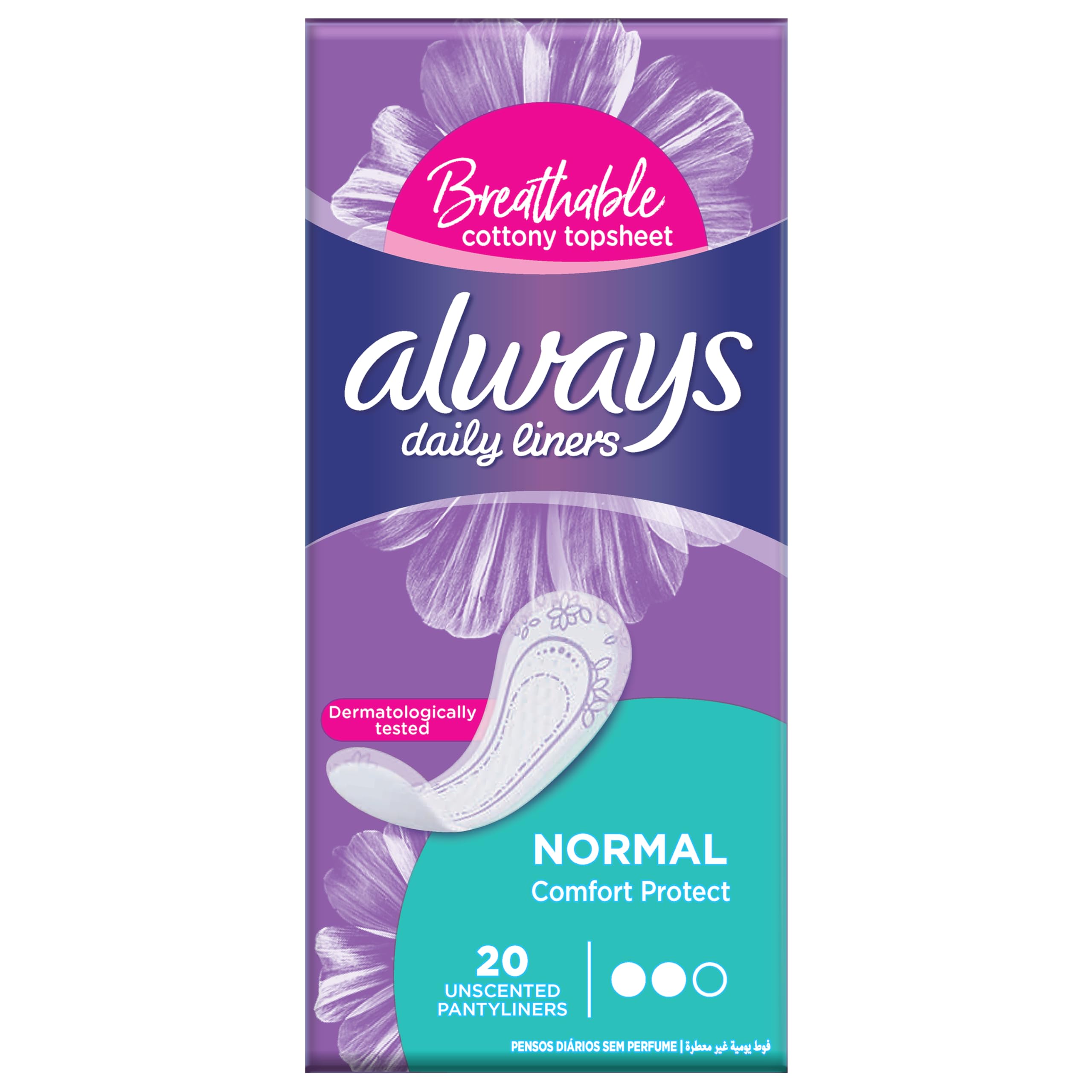 Always Panty Liner 20Pk /12Ct