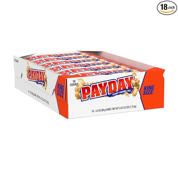 Hershey King 18 Ct Payday