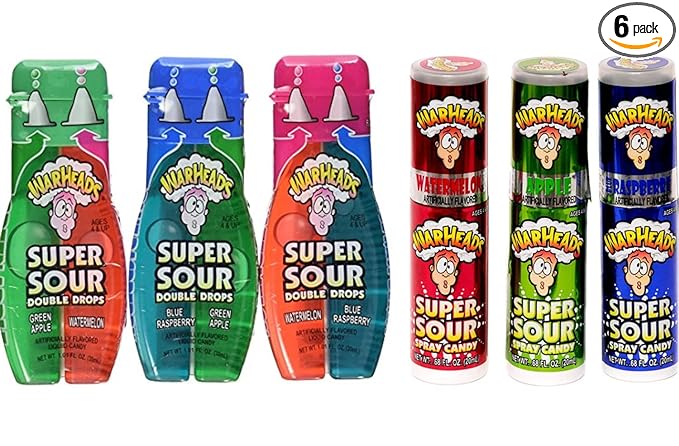 Warhead Super Sour Spray 12Ct