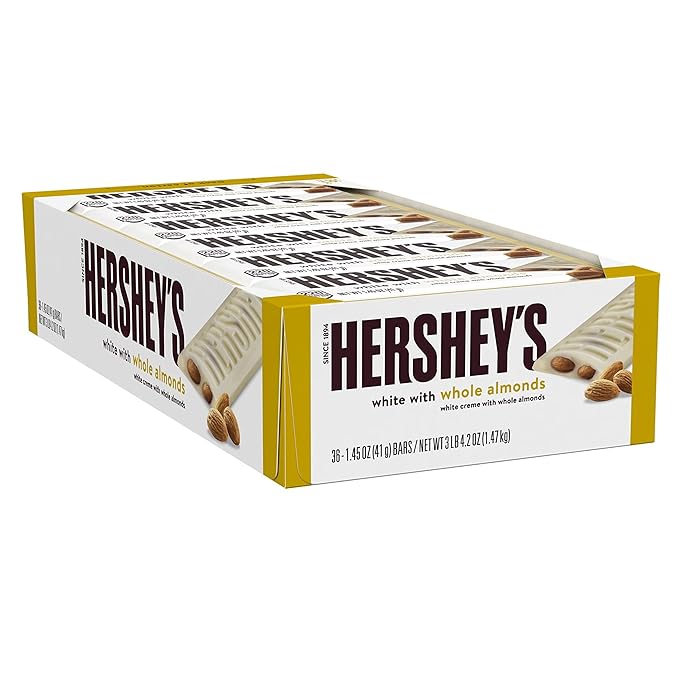 Hersheywhite W/Almonds 36 Ct