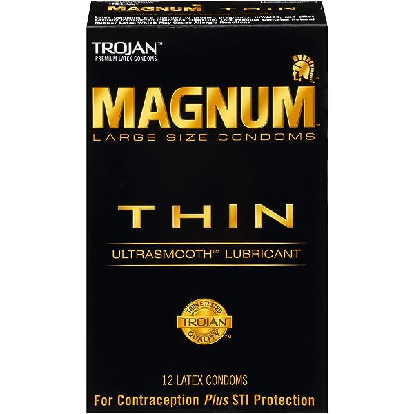 Trojan Magnum Xl (504331) 3 Pk / 6 Ct