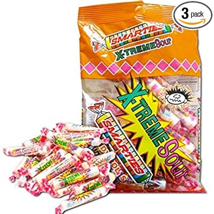 SMARTIES EXTREME SOUR 5 OZ / BAG