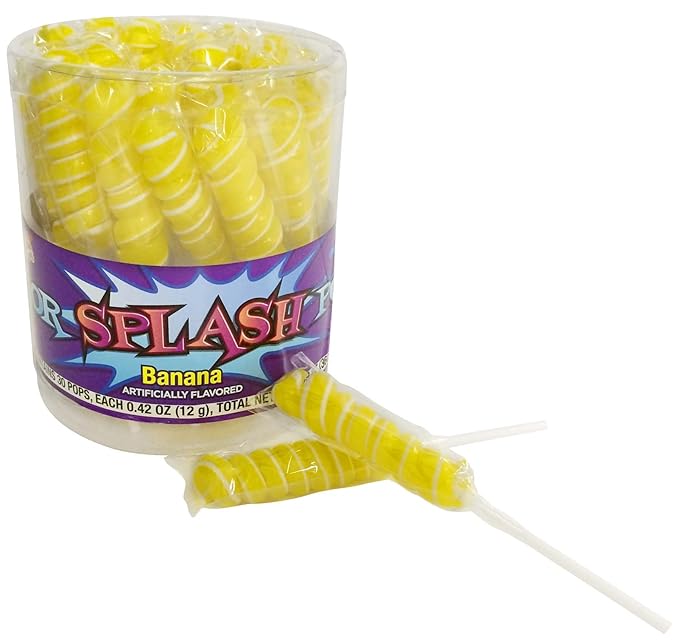 Color Splash Pops Yellow 30 Ct