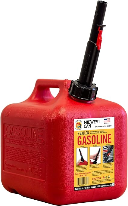 GAS CAN 2 GAL   3 CT