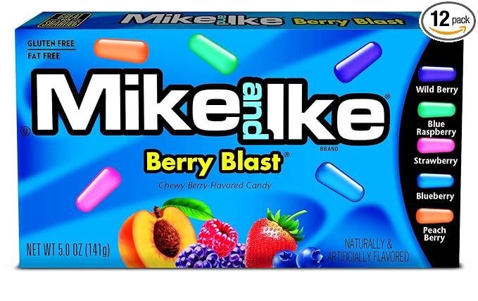 Mike And Ike Mega Mix Box 5 Oz / 12 Ct