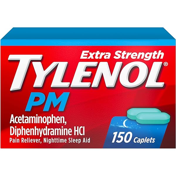 TYLENOL PM 2 PK / 50 CT