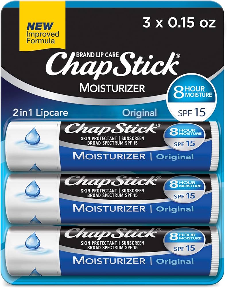 Chap Stick Lip Moisturizer 12 Ct