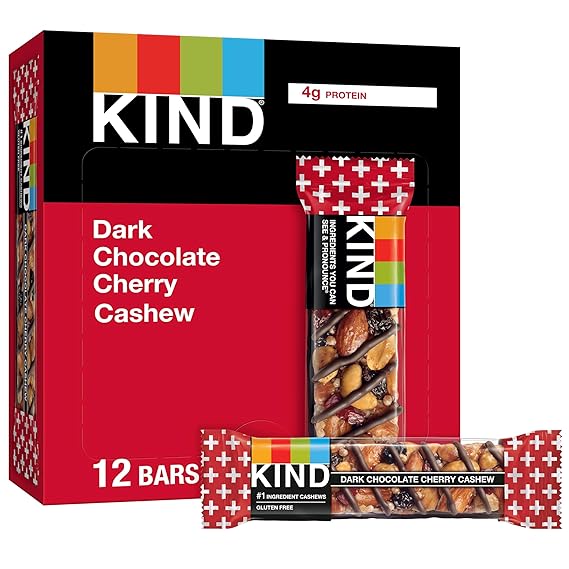 Kind Dark Choco Cherry Cashew 1.4 Oz / 12 Ct