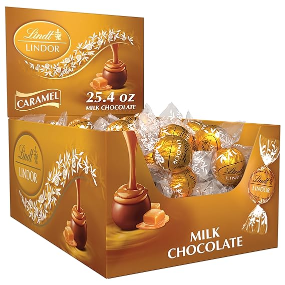 Lindt Lindor Caramel 60 Ct