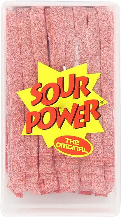 SOUR POWER BELTS STRAWBERRY 150 CT