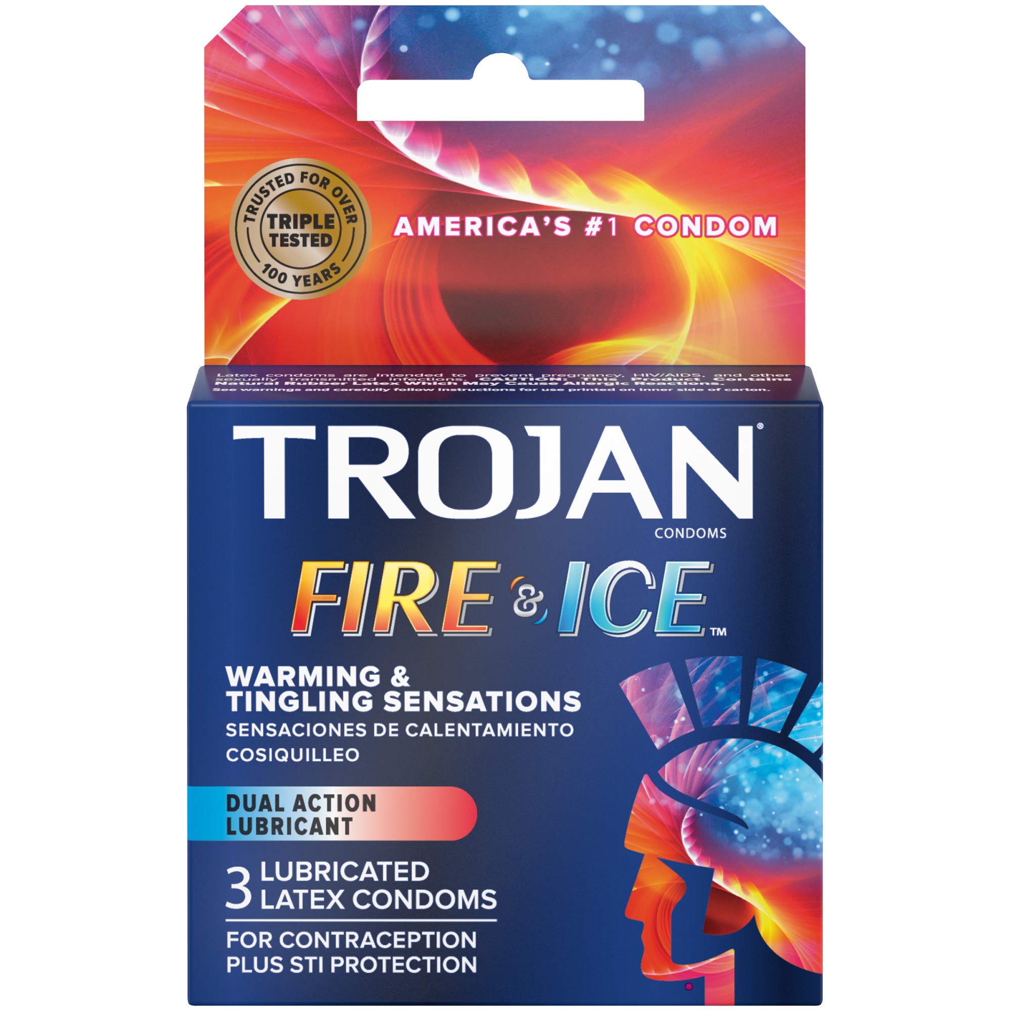 Trojan Fire & Ice (500218) 3 Pk / 6 Ct