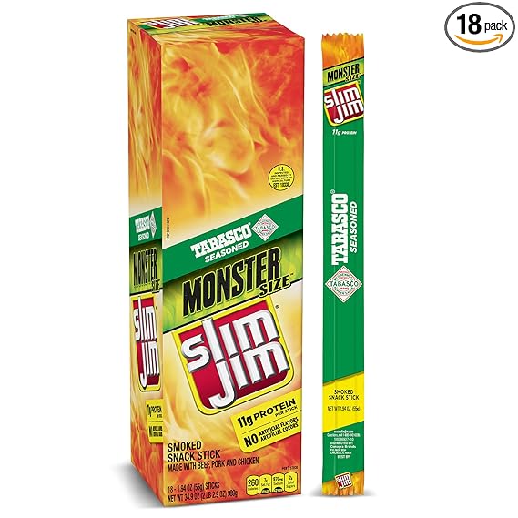 Sj Monster 1.94 Oz / 18 Ct Tabasco