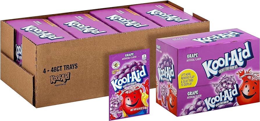 KOOLAID DRY PACKS 48 CT