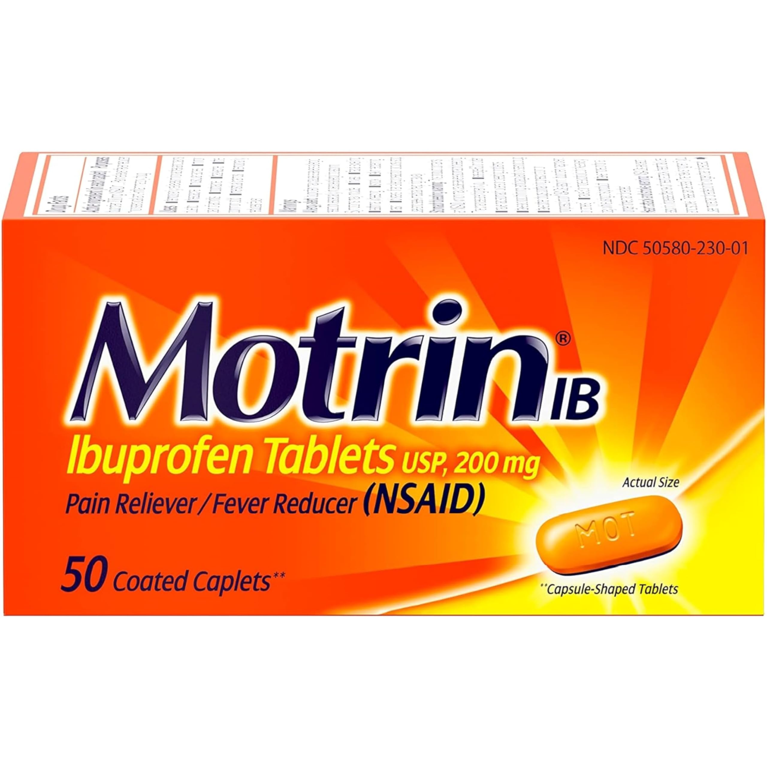 MOTRIN 2 PK / 50 CT