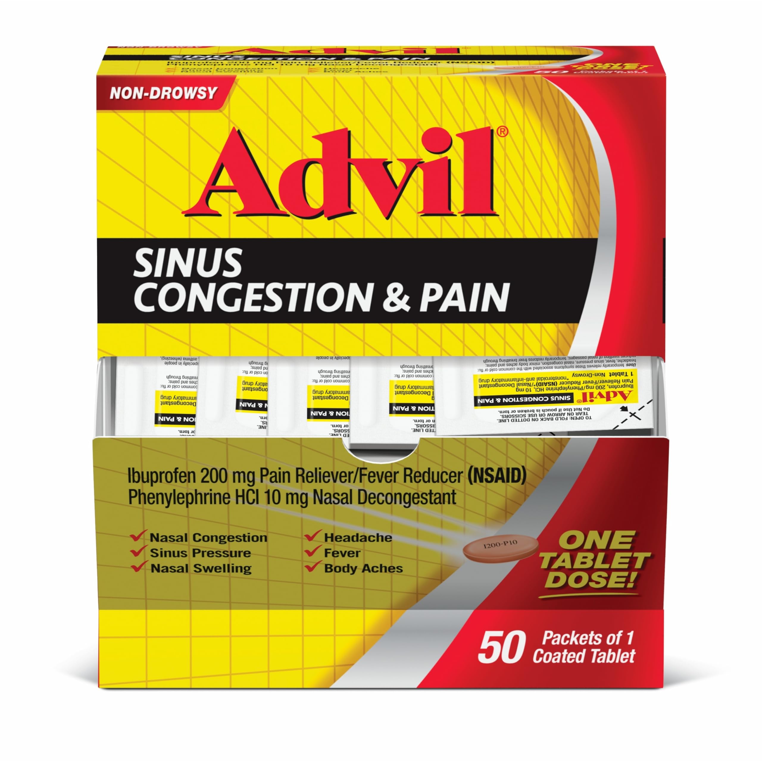 Advil Sinus Congestion & Pain 1 Pk / 25 Ct