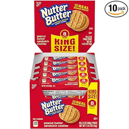 Nbc Nutter Butter 3.5 Oz / 10 Ct