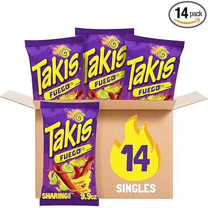 Takis 9.9 Oz / 14 Ct