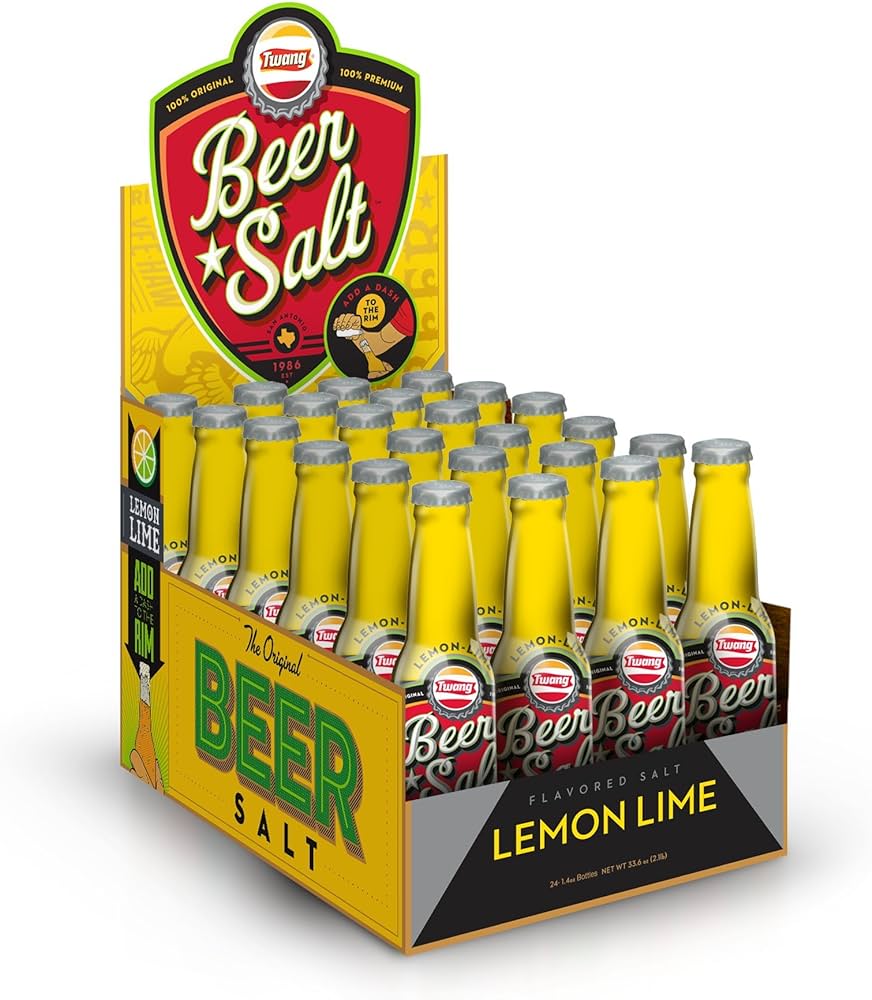 Twang Beer Salt Lemon Lime 1.4 Oz /24 Ct