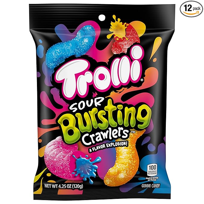 Trolli Big Duo Crawlers 4.25Oz / 12 Bag