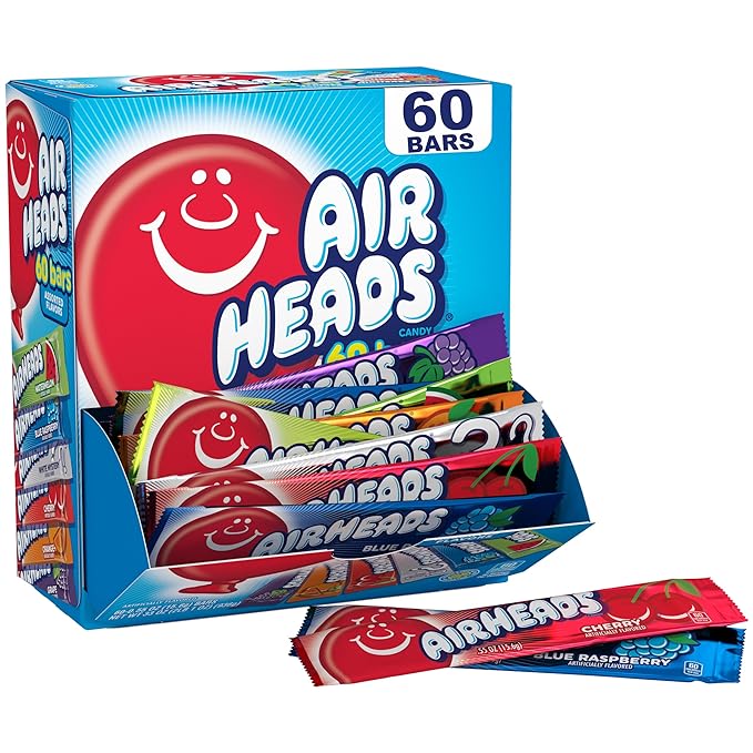 Airheads 9 Bars King Size 18 Ct