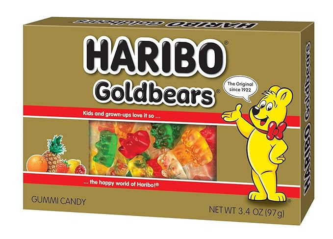 HARIBO GOLD BEARS 3.4 OZ BOX