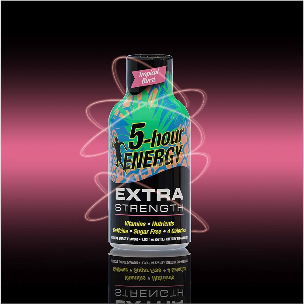 5 Hour Energy Xtra Stren Tropical Burst 12 Ct