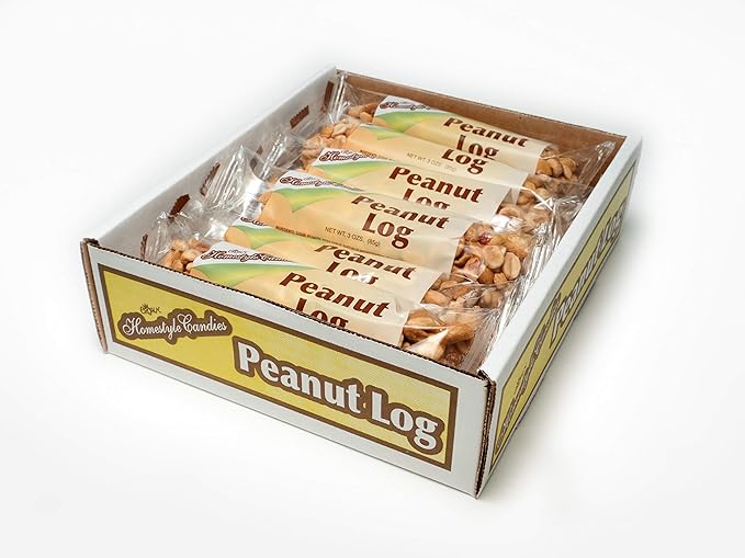 Peanut Log 3 Oz / 12 Ct