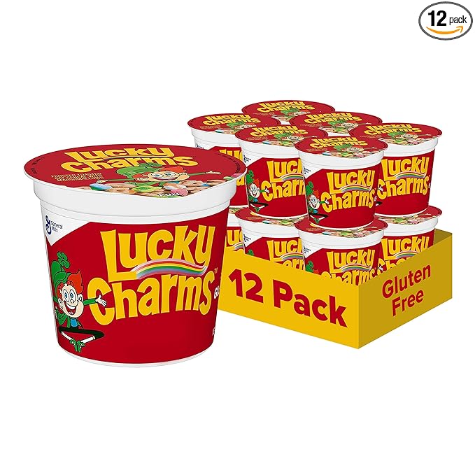 GM CEREAL CUP LUCKY CHARMS 2.1 OZ / 6 CT