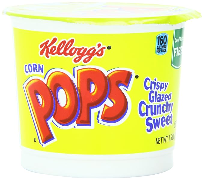 KEL CEREAL CUP CORN POPS 1.5 OZ / 6 CT