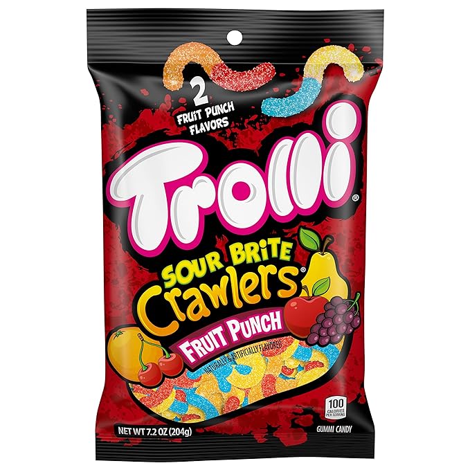 Trolli Sour Gummy Fruit Punch 5 Oz Bag / 1 Ct