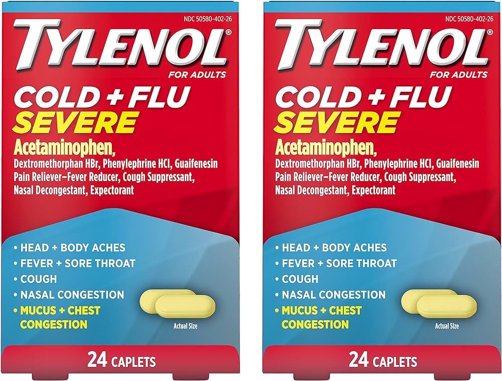 Tylenol Cold +Flu Severe 6 Pk / 6 Ct