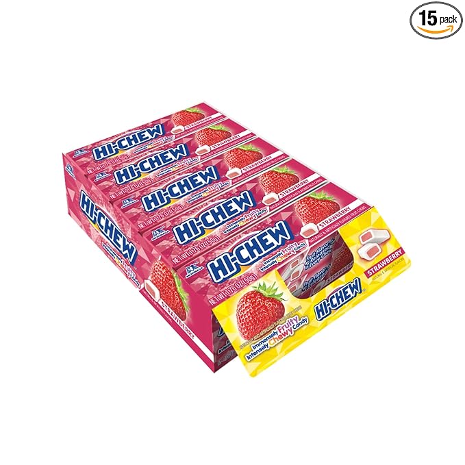 Hi-Chew 1.76 Oz / 15 Ct Strawberry