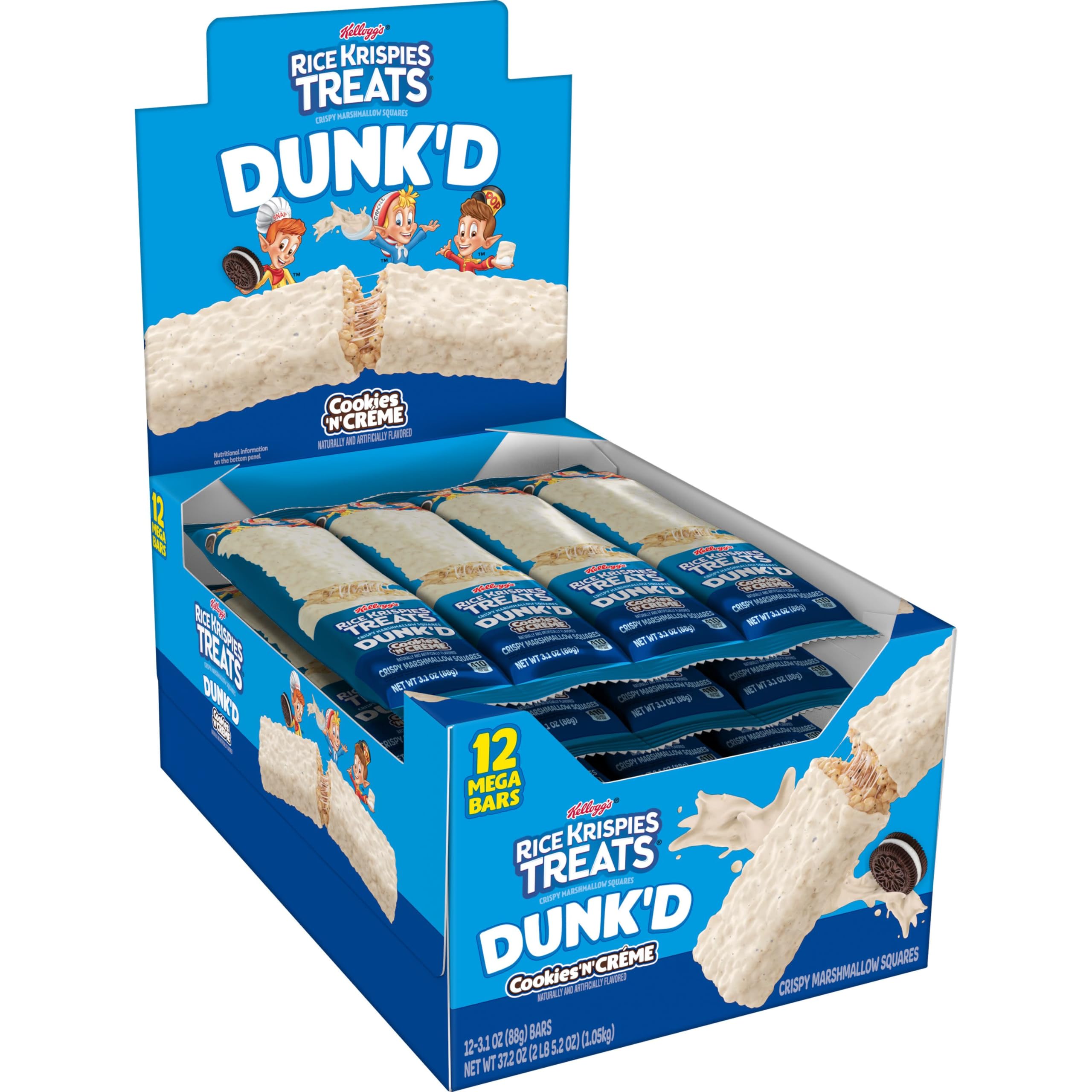 Rice Krispy Dunk'D Cookies N Creme 3.1Oz / 12 Ct