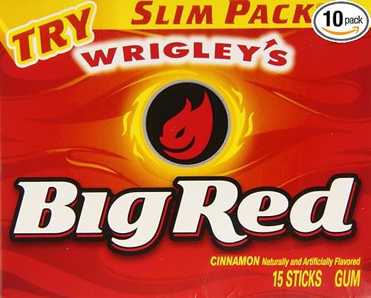 Wrigley 15 Pk / 10 Ct Big Red