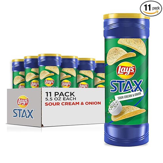 Lays Stax Potato 5.5 Oz /1Ct