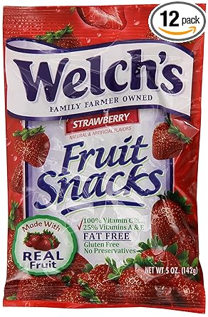 Welchs Strawberry 5 Oz / 1 Ct