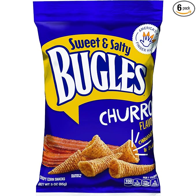 Bugles Churro 3 Oz / 6 Ct