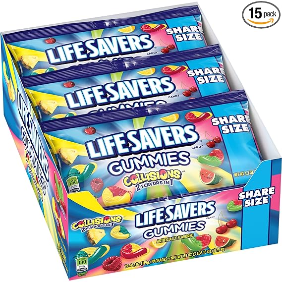 Lifesavers Gummies 4.2 Oz / 15 Ct Collisions