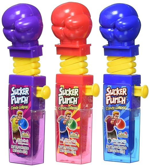 SUCKER PUNCH LOLLIPOP 12 CT