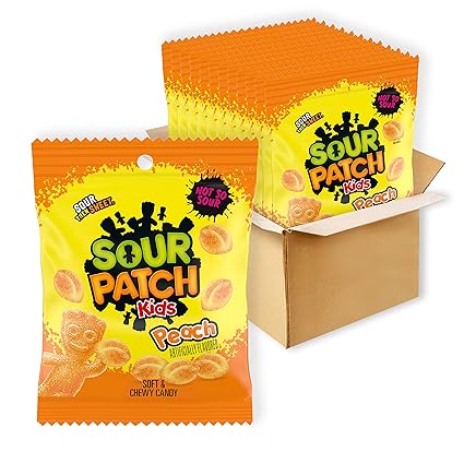 Sour Patch Kids Peach 4.96 Oz Box